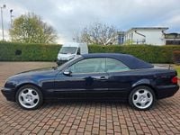 Usata Mercedes CLK200 Elegance 163 CV (119 kW) 2002 Blu Cabrio