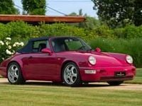 Usata Porsche 911 Carrera Cabriolet 250 CV (183 kW) 1991 Rosso Cabrio