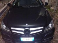 Usata Mercedes C220 Avantgarde 170 CV (125 kW) 2011 Nero Coupé