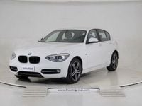 Usata BMW 118 Sport Line 150 CV (110 kW) 2015 Bianco Utilitaria