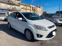 Usata Ford C-MAX Titanium 115 CV (84 kW) 2015 Bianco Monovolume
