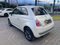 Usata Fiat 500 Lounge 69 CV (50 kW) 2010 Bianco Utilitaria
