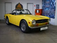 Usata Triumph TR6 106 CV (77 kW) 1973 Giallo Cabrio