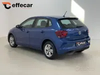 Usata VW Polo Highline 95 CV (69 kW) 2018 Blu Utilitaria
