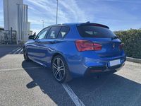 Usata BMW 118 M Sport 150 CV (110 kW) 2019 Blu/azzurro Utilitaria