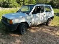 Usata Fiat Panda 1987 Bianco Utilitaria