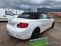 Usata BMW 218 M Sport 136 CV (100 kW) 2020 Bianco Cabrio