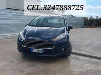 Usata Ford Fiesta 92 CV (67 kW) 2016 Blu Utilitaria
