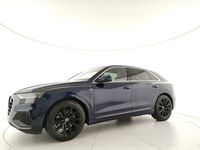 Usata Audi Q8 Sport 340 CV (250 kW) 2020 Blu navarra metallizzato SUV