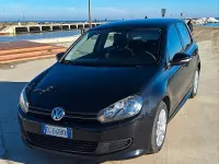 Usata VW Golf VI 105 CV (77 kW) 2011 Nero Utilitaria