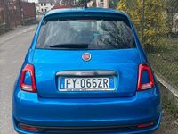 Usata Fiat 500 69 CV (50 kW) 2019 Blu Utilitaria