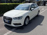 Usata Audi A3 Business 110 CV (80 kW) 2015 Bianco Berlina