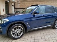 Usata BMW X3 Luxury Line 190 CV (139 kW) 2019 Blu SUV