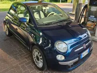 Usata Fiat 500 Lounge 69 CV (50 kW) 2014 Blu/azzurro Utilitaria