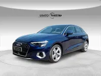 Usata Audi A3 Sportback Advanced 200 CV (147 kW) 2023 Blu Utilitaria