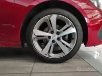 Usata Peugeot 308 GT-line 131 CV (96 kW) 2021 Rosso Berlina