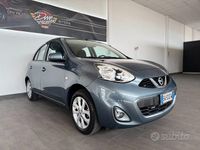 Usata Nissan Micra Tekna 80 CV (58 kW) 2014 Grigio Utilitaria