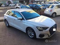 Usata Audi A3 Advanced 116 CV (85 kW) 2022 Bianco Berlina