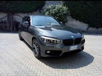 Usata BMW 116 Sport Line 116 CV (85 kW) 2018 Grigio Utilitaria