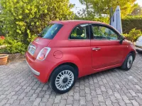 Usata Fiat 500 69 CV (50 kW) 2009 Rosso Cabrio