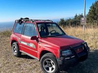 Usata Suzuki Vitara 77 CV (56 kW) 1990 Rosso Cabrio