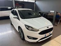 Usata Ford Focus ST-Line 125 CV (91 kW) 2018 Bianco Berlina