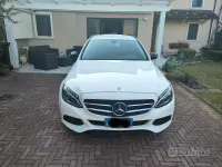 Usata Mercedes C220 170 CV (125 kW) 2017 Bianco Station wagon