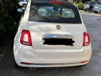 Usata Fiat 500C Lounge 69 CV (50 kW) 2019 Bianco Cabrio