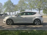 Usata Seat Leon FR 125 CV (91 kW) 2014 Bianco Berlina