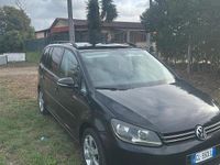 Usata VW Touran 2014 Nero Monovolume