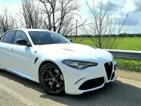 Usata Alfa Romeo Giulia Quadrifoglio 510 CV (375 kW) 2016 Bianco Berlina