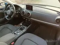 Usata Audi A3 110 CV (80 kW) 2017 Blu Berlina