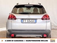 Usata Peugeot 2008 GT-line 110 CV (80 kW) 2018 Argento SUV