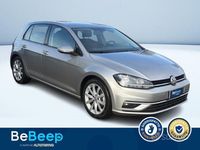 Usata VW Golf VII Executive 125 CV (91 kW) 2018 Grigio scuro metallizzato Berlina