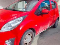 Begagnad Chevrolet Spark 68 HK (50 kW) 2012 Röd Halvkombi