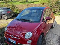 Usata Fiat 500 Lounge 99 CV (72 kW) 2010 Rosso Berlina