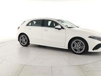 Usata Mercedes A180 AMG Line Premium 116 CV (85 kW) 2024 Bianco Berlina