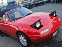 Usata Mazda MX5 116 CV (85 kW) 1992 Rosso Cabrio