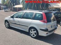 Usata Peugeot 206 109 CV (80 kW) 2003 Argento metallizzato Station wagon