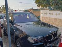 Usata BMW X3 177 CV (130 kW) 2009 Nero SUV