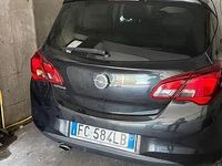 Usata Opel Corsa 90 CV (66 kW) 2016 Nero Berlina