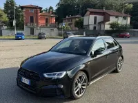 Usata Audi A3 Ambition 150 CV (110 kW) 2018 Nero Berlina