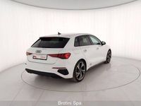 Usata Audi A3 Sportback e-tron 150 CV (110 kW) 2024 Bianco pastello Utilitaria