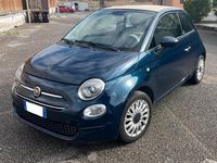 Usata Fiat 500C Lounge 69 CV (50 kW) 2019 Blu Cabrio
