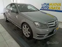 Usata Mercedes C220 Avantgarde 170 CV (125 kW) 2011 Grigio Coupé