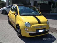 Usata Fiat 500 Lounge 69 CV (50 kW) 2010 Giallo Berlina