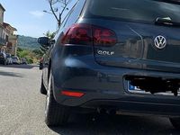 Usata VW Golf VI 140 CV (102 kW) 2009 Blu Utilitaria