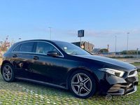 Usata Mercedes A180 Premium 116 CV (85 kW) 2019 Nero Berlina