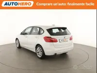 Usata BMW 218 Advantage 136 CV (100 kW) 2017 Bianco Monovolume