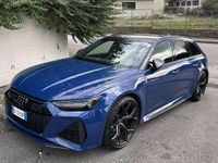 Usata Audi RS6 Performance 630 CV (463 kW) 2023 Blu/azzurro Station wagon